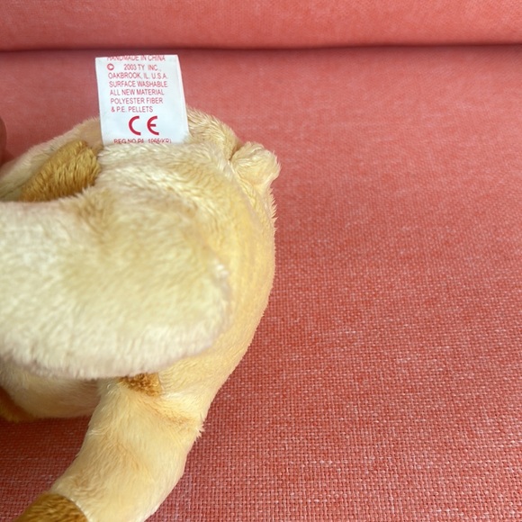 2003 Cracker Barrel Country Store Ty Official Beanie Baby Bear Cornbread South - Picture 4 of 4